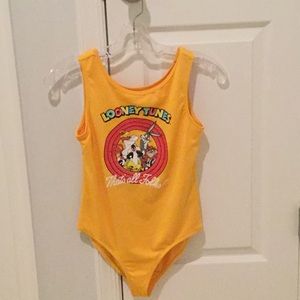 Girls looney tunes body suit from fo er 21